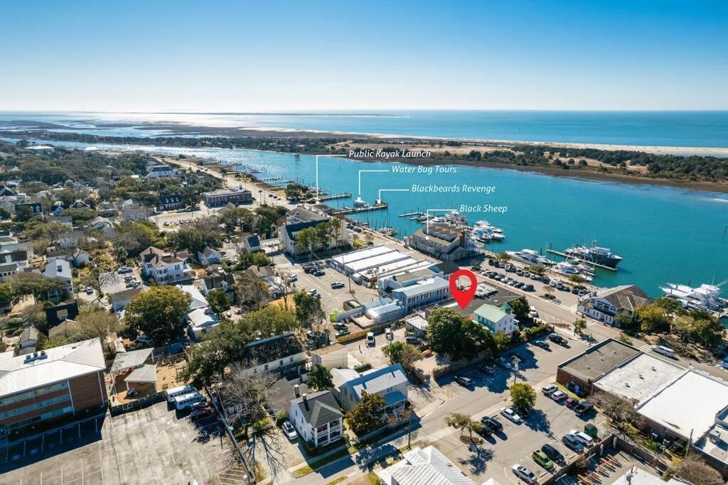 Why Knot Getaway...Rooftop With Waterview! Unit D Beaufort Exterior photo
